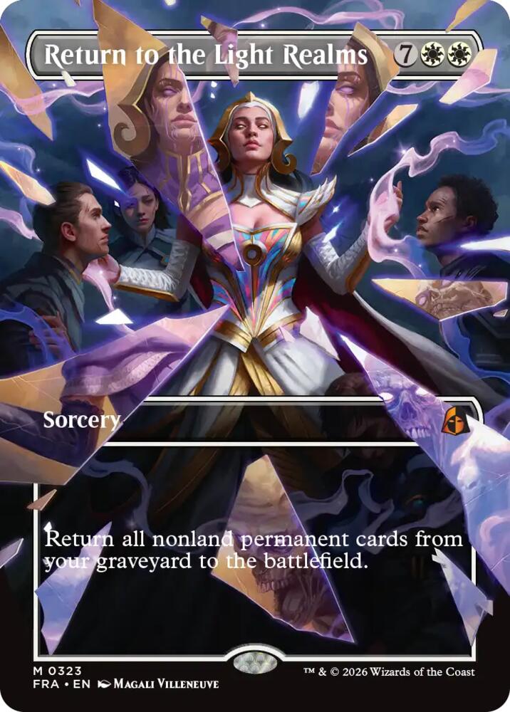 Return to the Light Realms (Borderless) (0323) card image