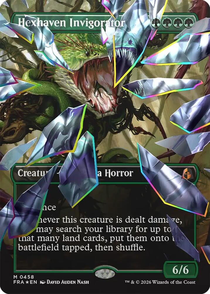 Hexhaven Invigorator (Borderless) (Facet Foil) card image