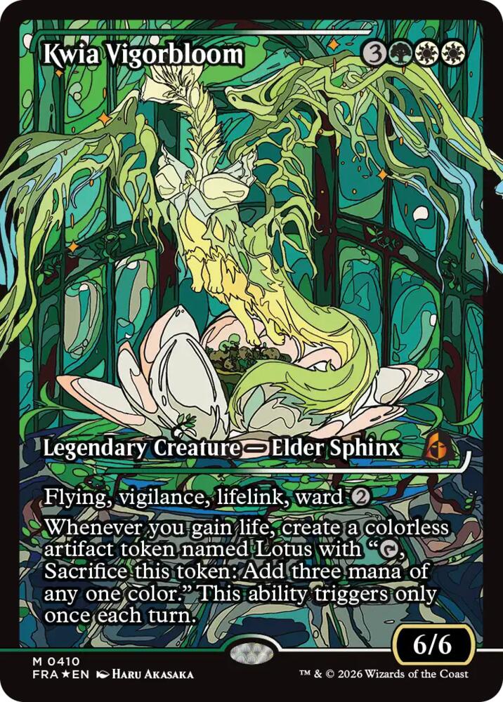 Kwia Vigorbloom (Showcase) (0410) card image