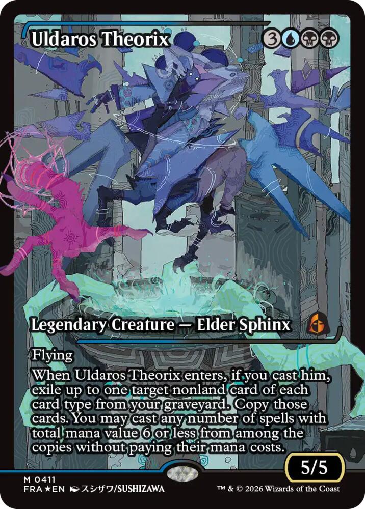 Uldaros Theorix (Showcase) (0411) card image