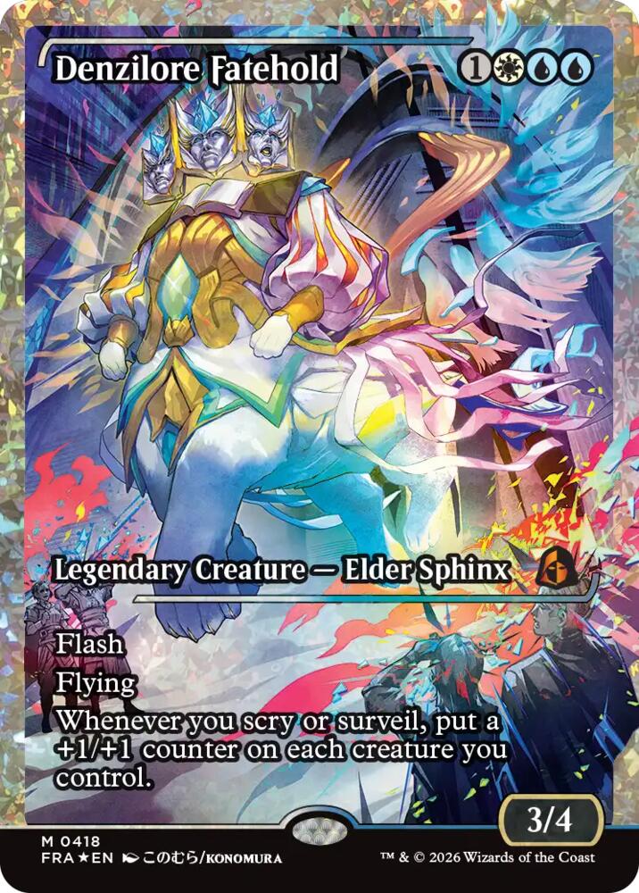 Denzilore Fatehold (Showcase) (Fracture Foil) (0418) card image