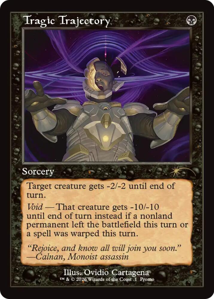 Tragic Trajectory (Retro Frame) card image