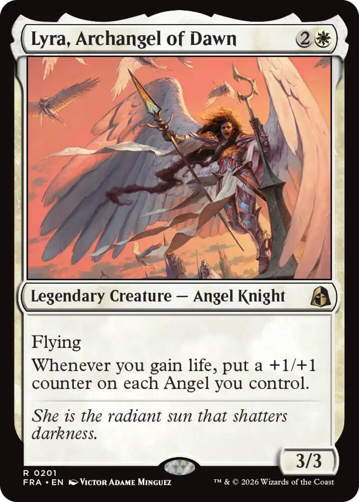Lyra, Archangel of Dawn card image