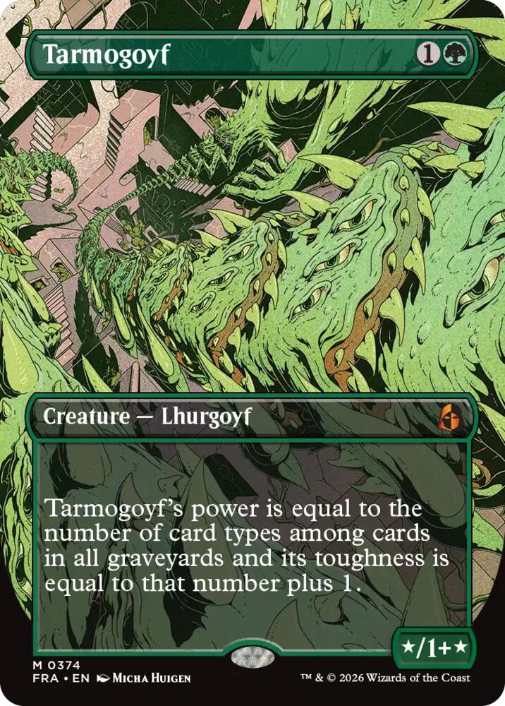 Tarmogoyf (Borderless) card image