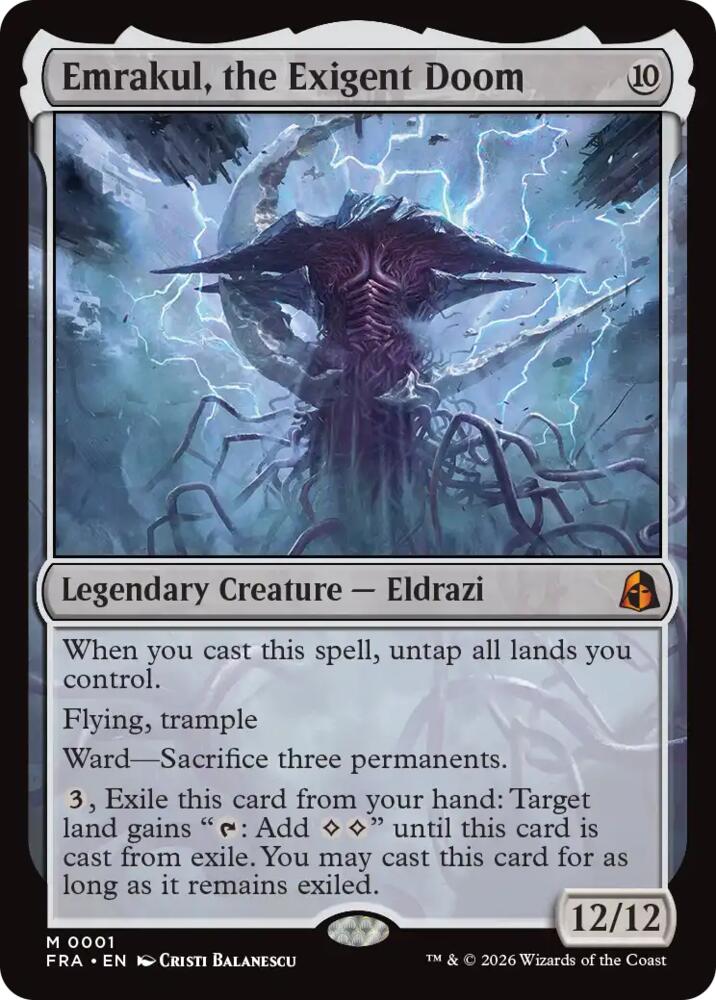 Emrakul, the Exigent Doom card image