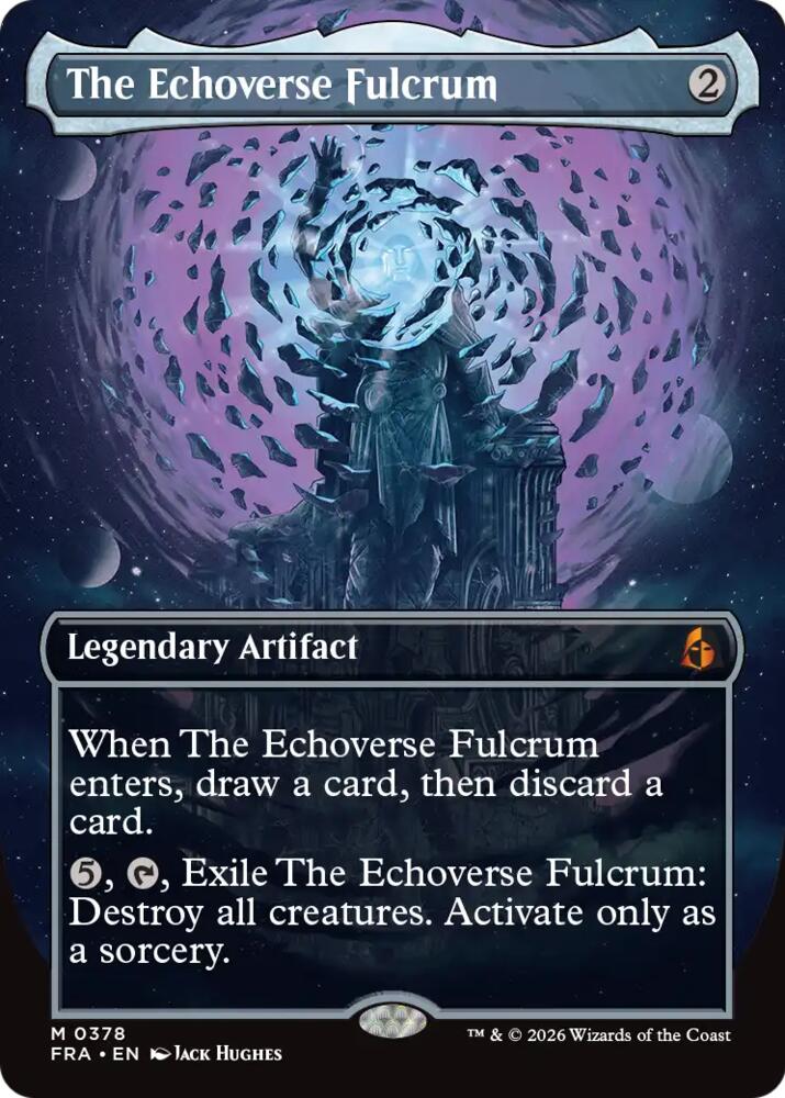 The Echoverse Fulcrum (Borderless) card image