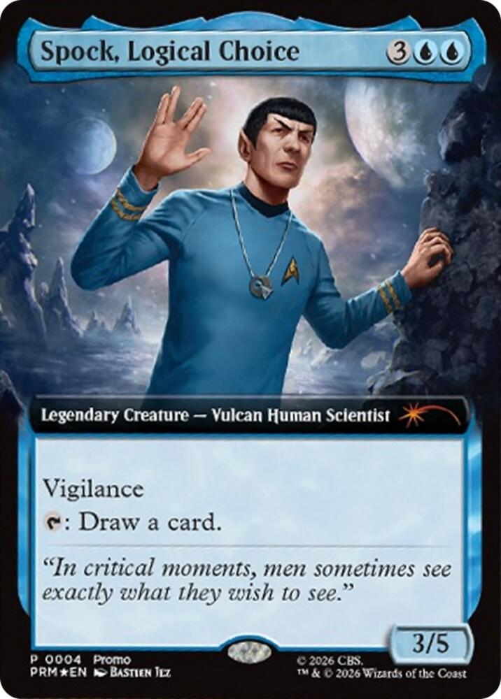 Spock, Logical Choice (Extended Art) card image
