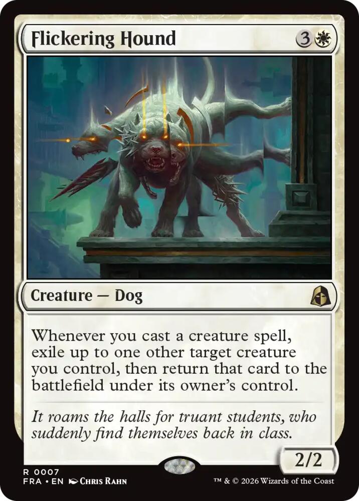 Flickering Hound card image