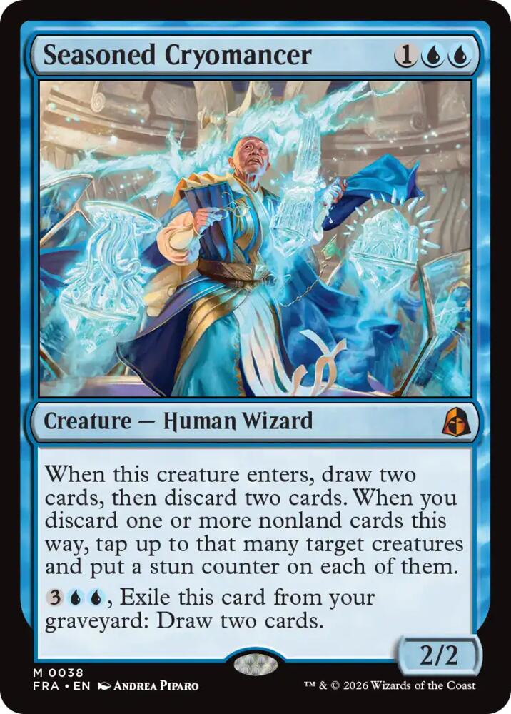 Seasoned Cryomancer card image