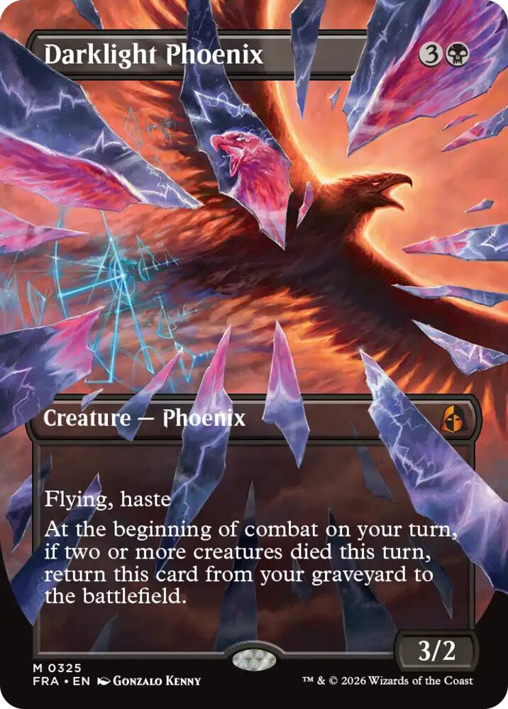 Darklight Phoenix (Borderless) (0325) card image