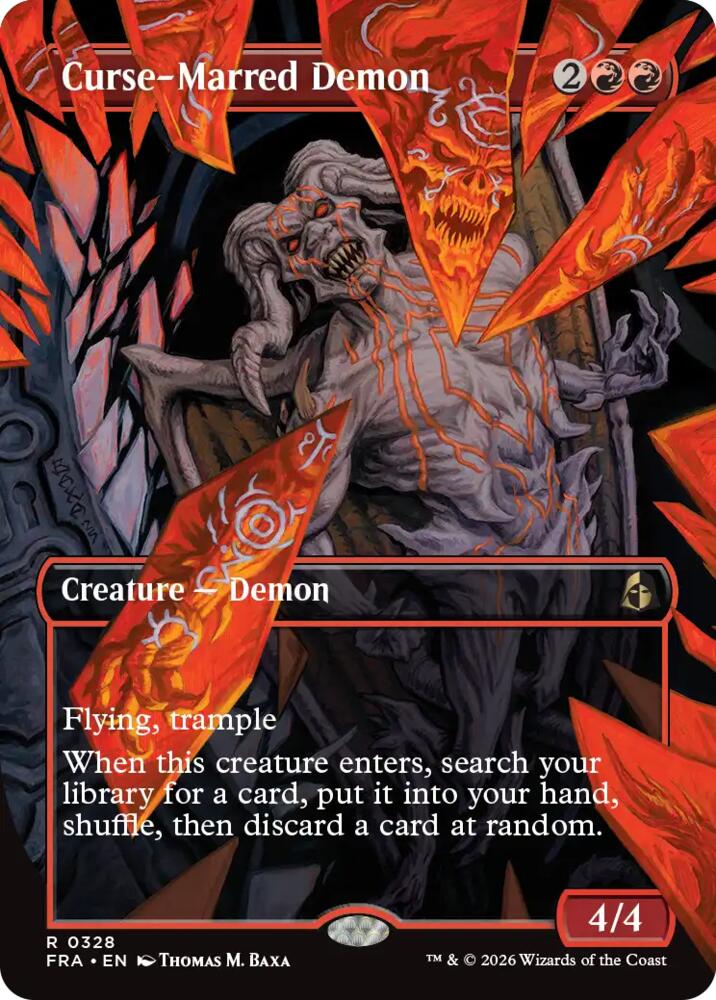Curse-Marred Demon (Borderless) card image