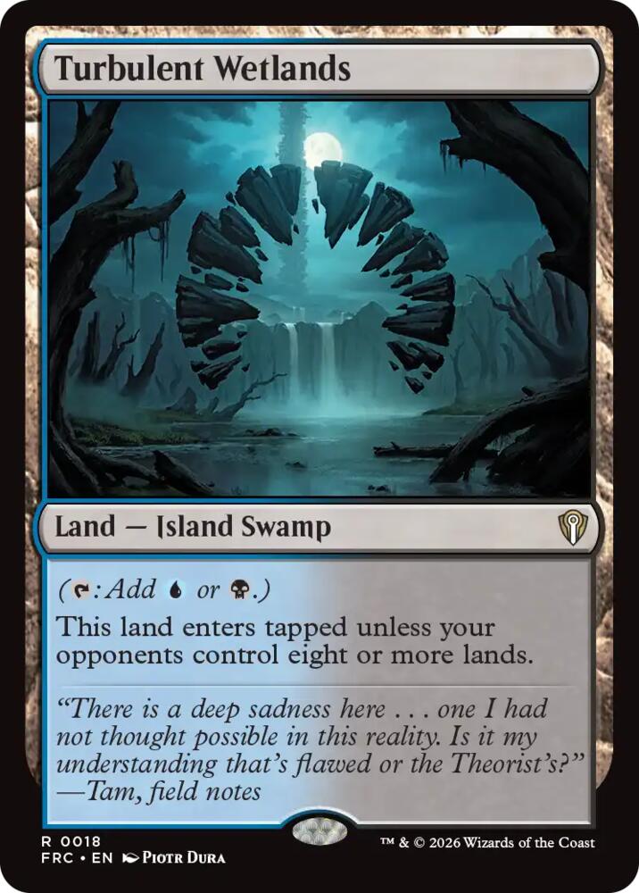 Turbulent Wetlands card image