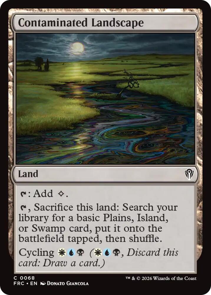 Contaminated Landscape card image