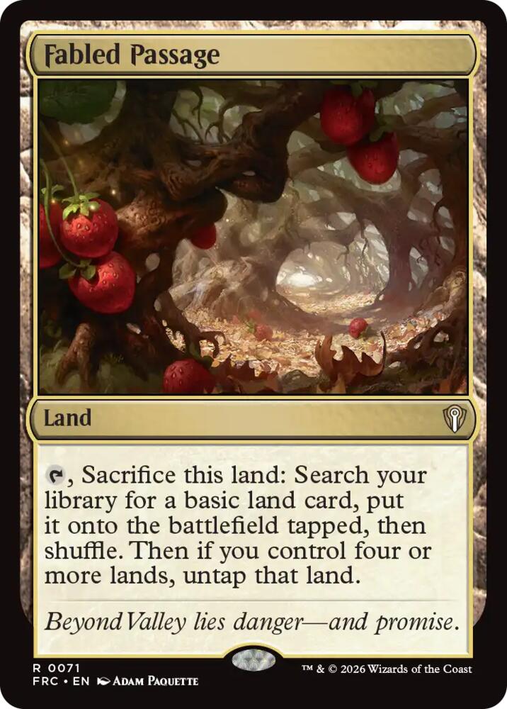 Fabled Passage card image