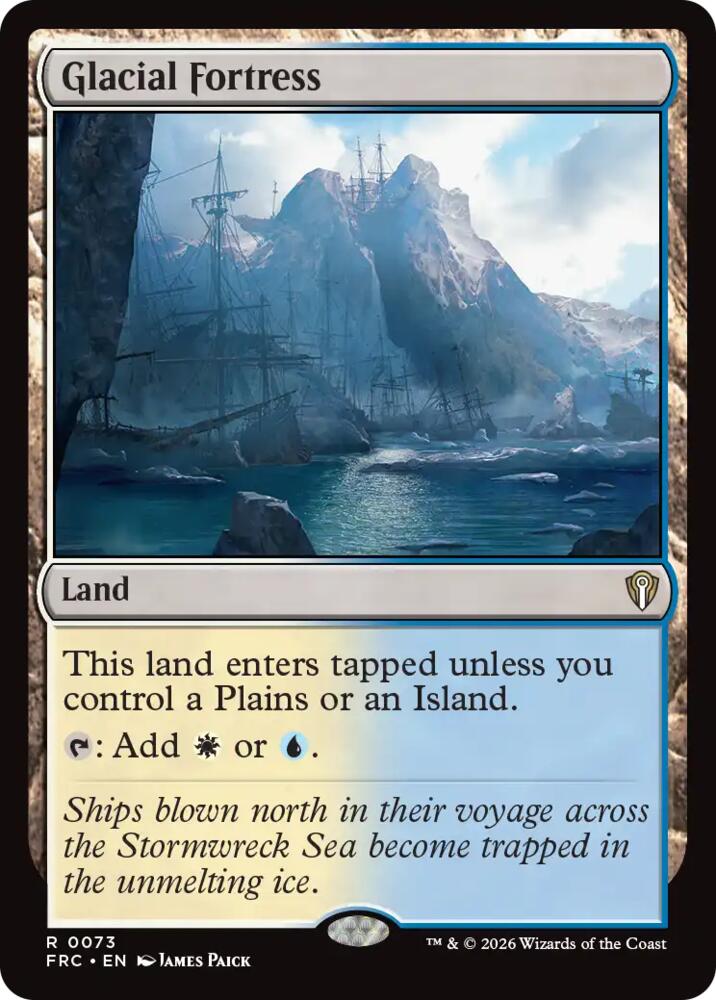 Glacial Fortress card image