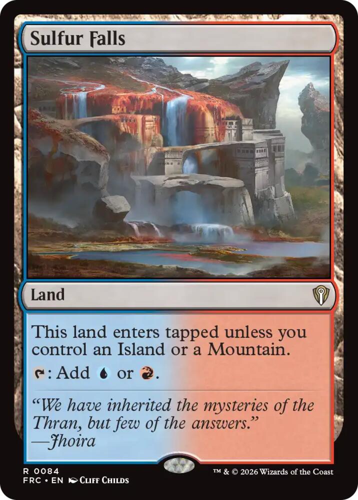 Sulfur Falls card image