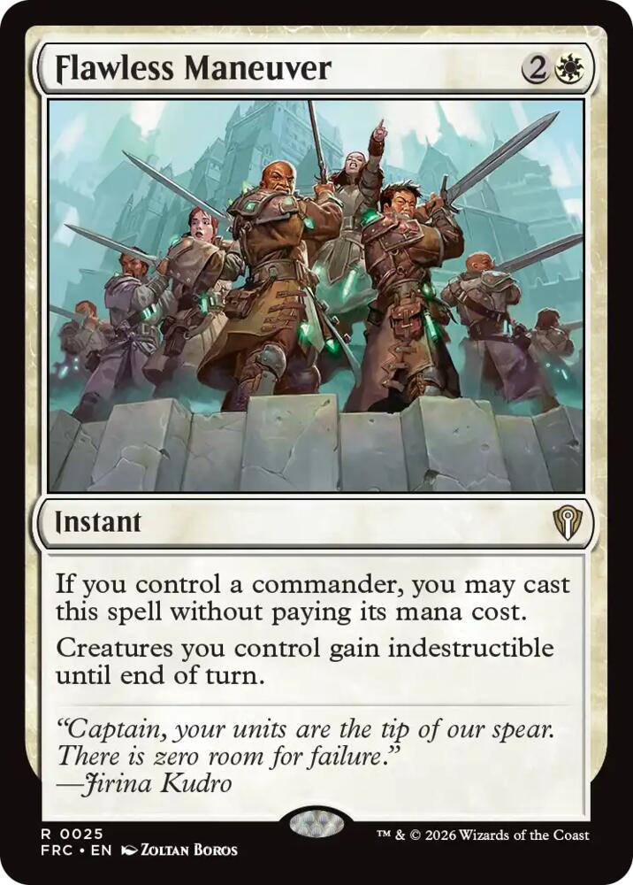 Flawless Maneuver card image