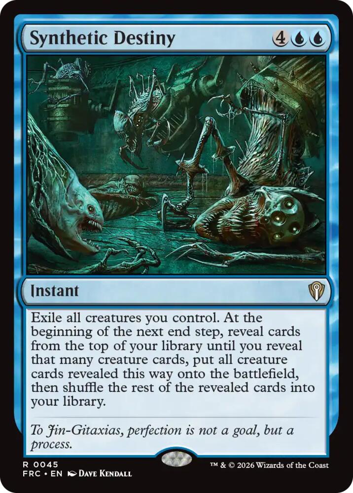Synthetic Destiny card image