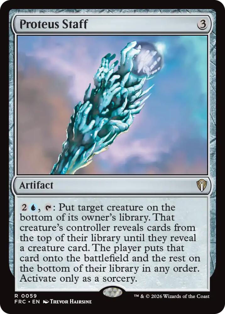 Proteus Staff card image