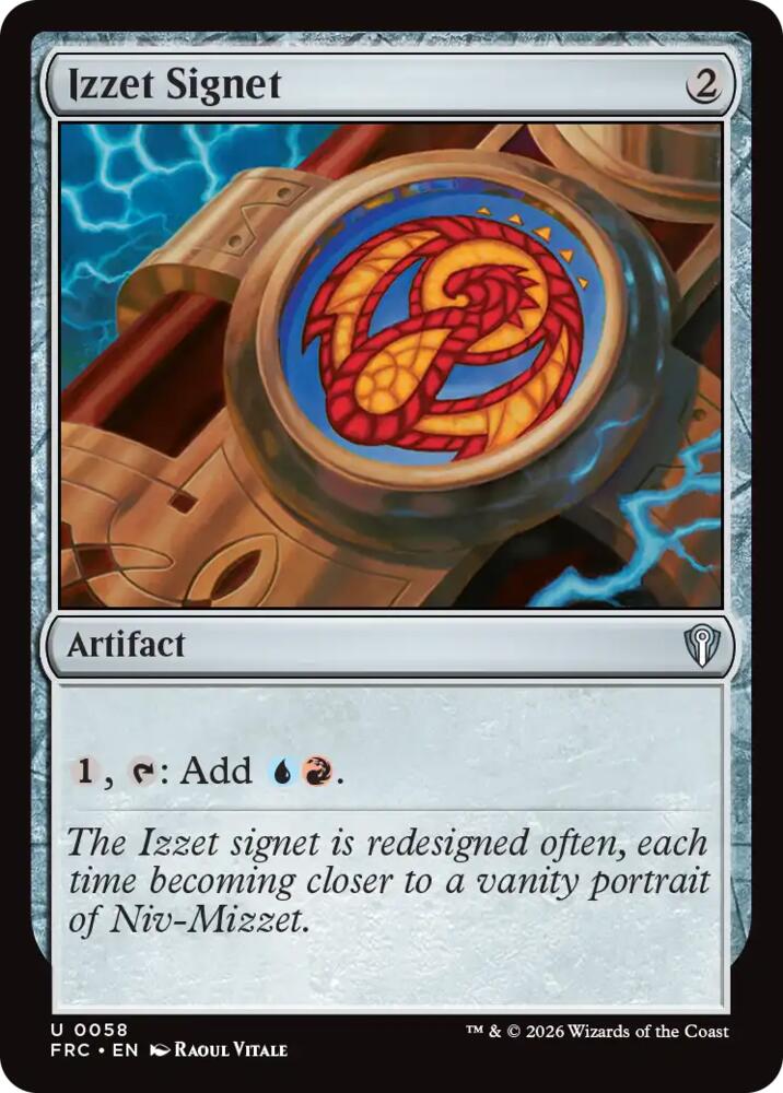 Izzet Signet card image