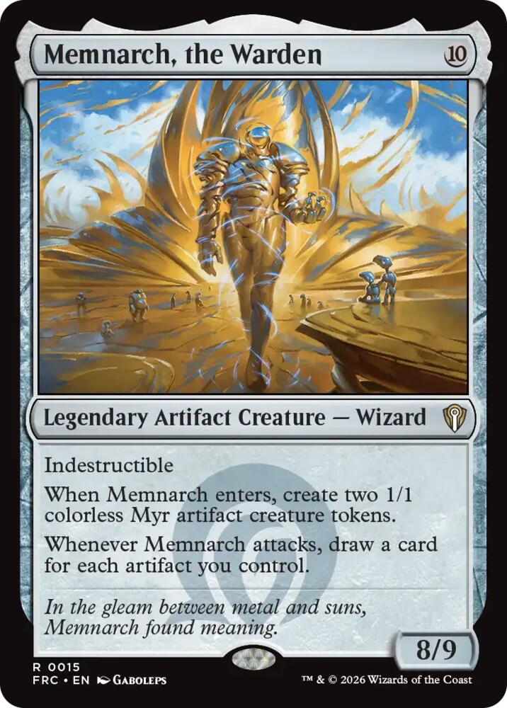 Memnarch, the Warden card image