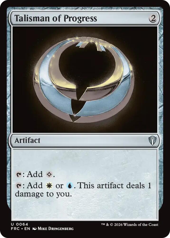 Talisman of Progress card image