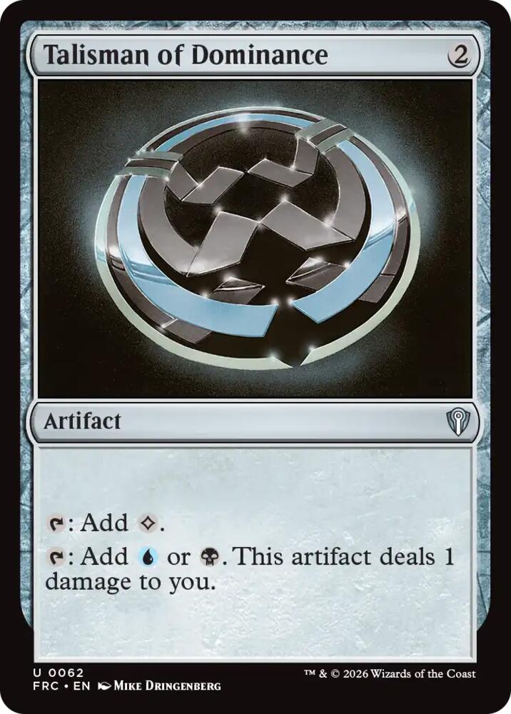 Talisman of Dominance card image