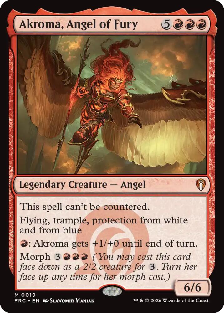 Akroma, Angel of Fury card image