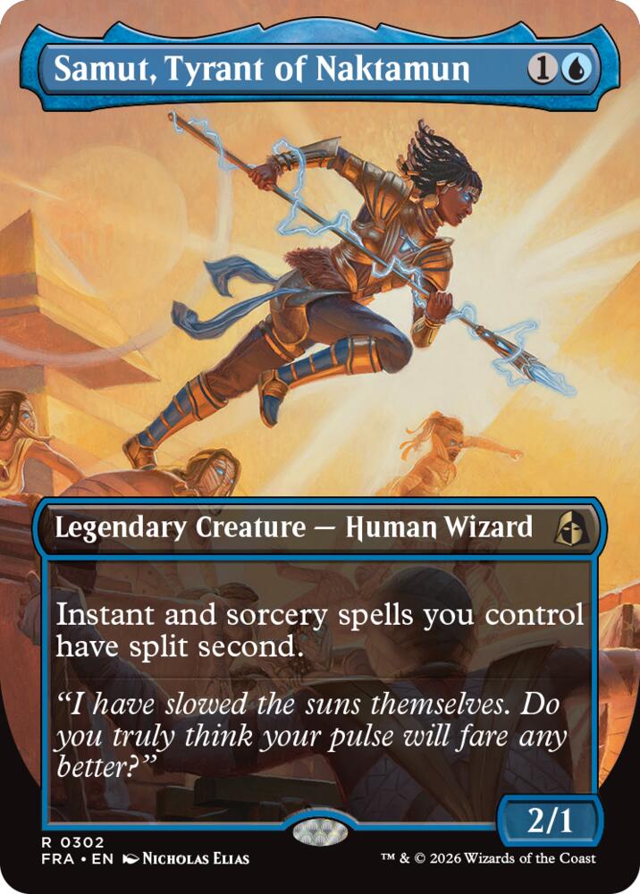 Samut, Tyrant of Naktamun (Borderless) card image