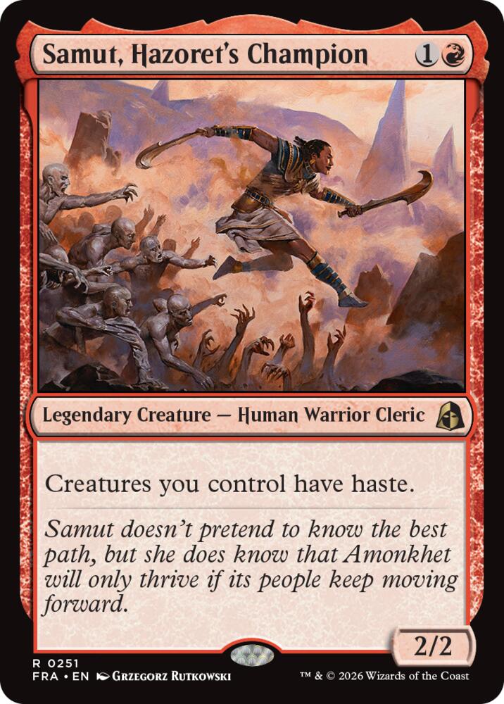 Samut, Hazoret's Champion card image