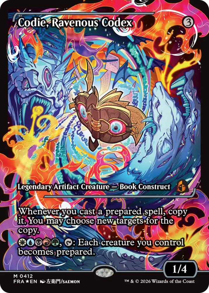Codie, Ravenous Codex (Showcase) card image