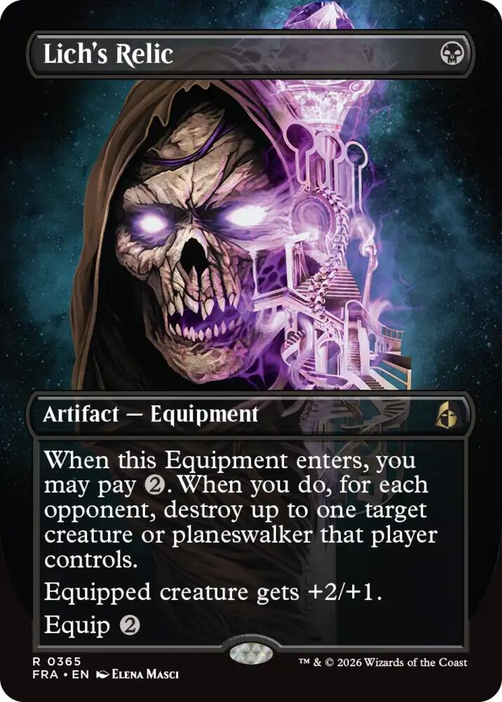 Lich's Relic (Borderless) card image