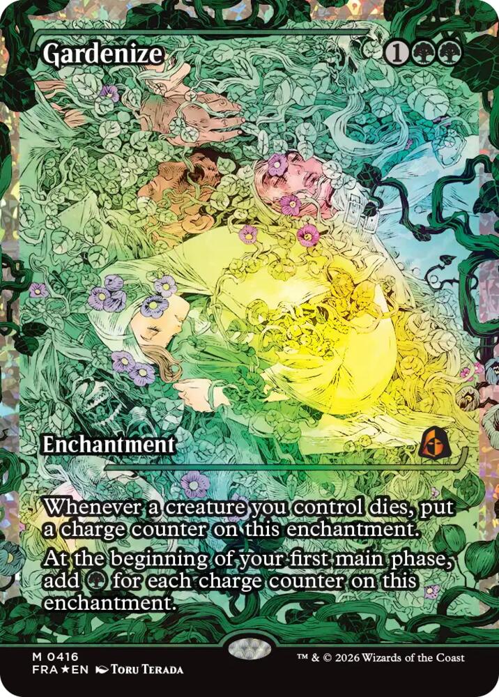 Gardenize (Showcase) (Fracture Foil) (0416) card image
