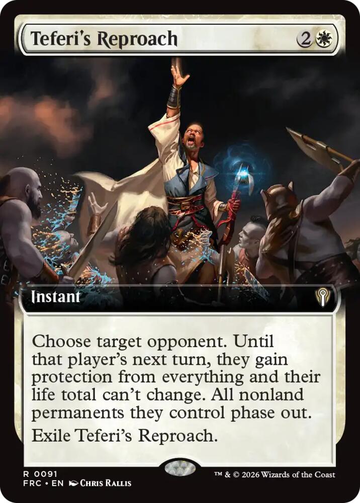 Teferi's Reproach (Extended Art) card image