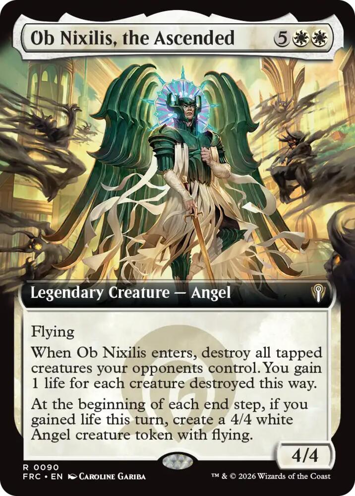 Ob Nixilis, the Ascended (Extended Art) card image