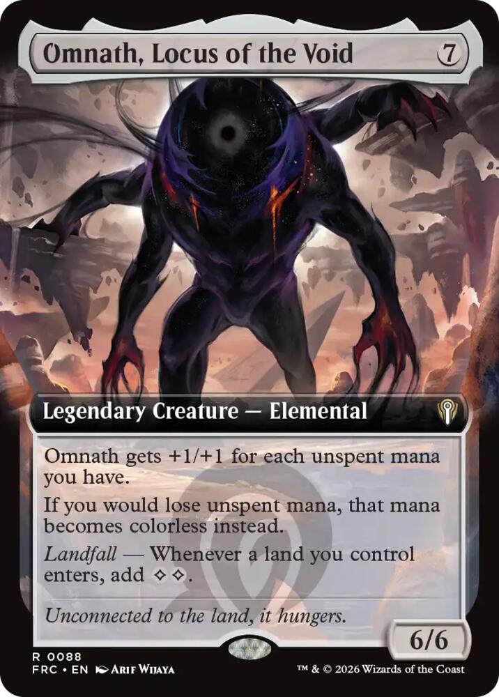 Omnath, Locus of the Void (Extended Art) card image