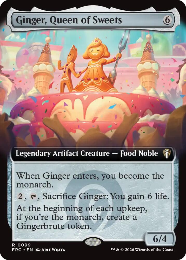 Ginger, Queen of Sweets (Extended Art) card image