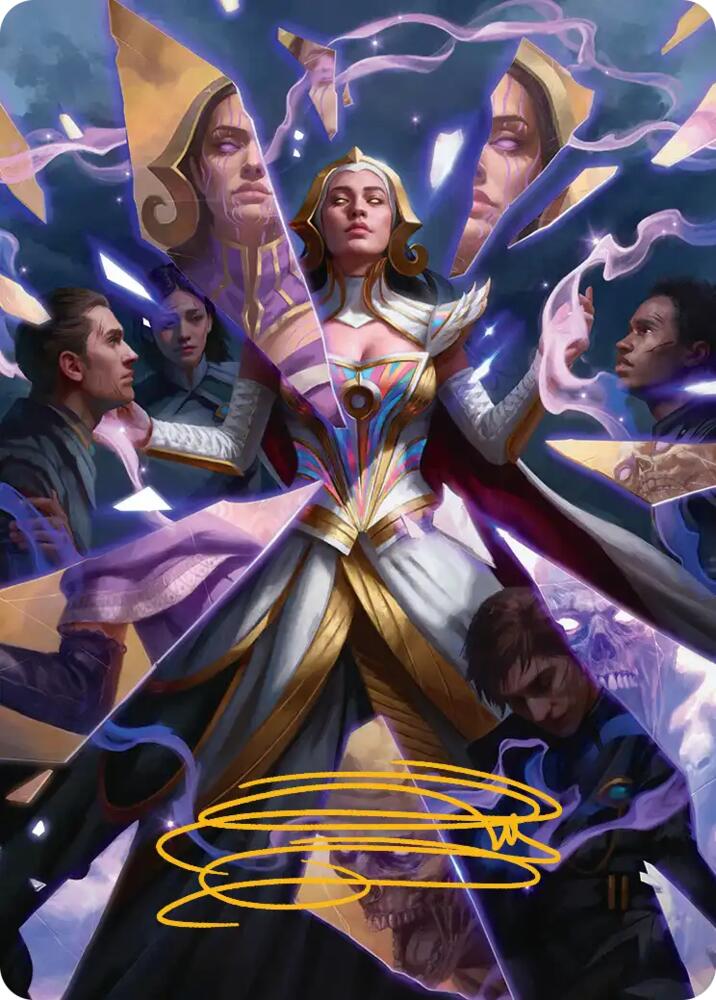 Return to the Light Realms Art Card (5/54) (Gold-Stamped Signature) card image