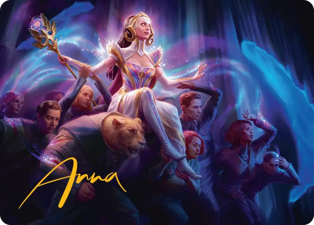 Return to the Light Realms Art Card (35/54) (Gold-Stamped Signature) card image
