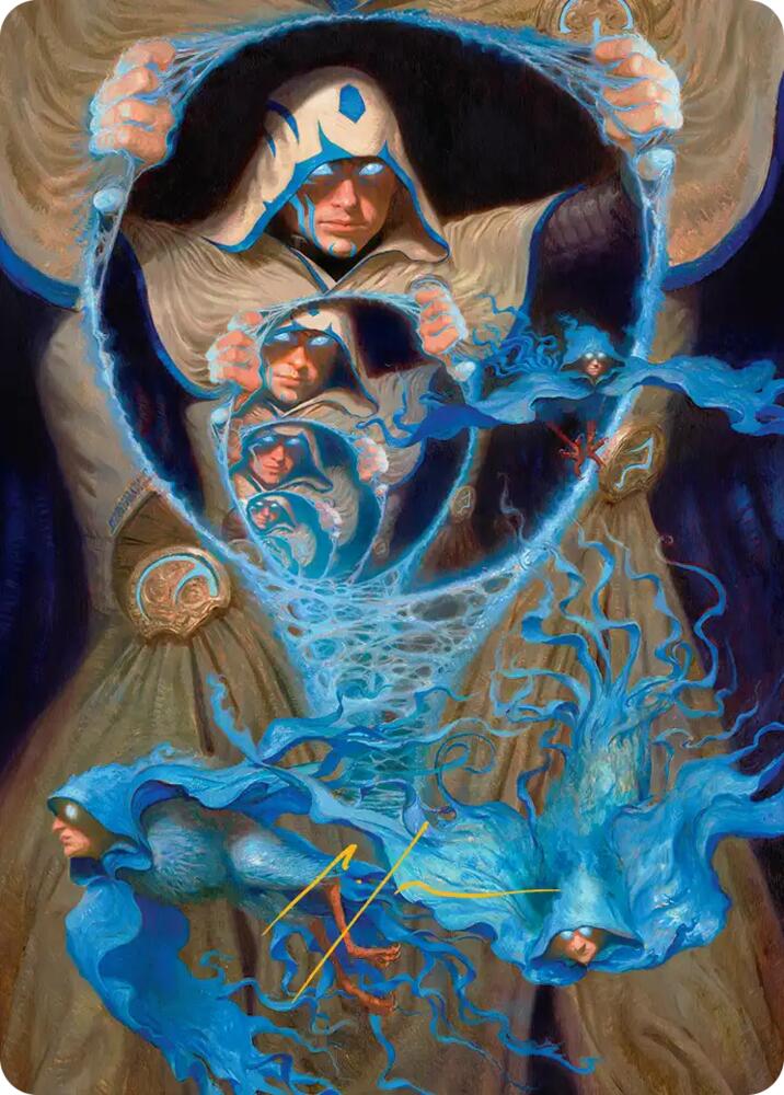 The Theorist, Jace Beleren Art Card (Gold-Stamped Signature) card image