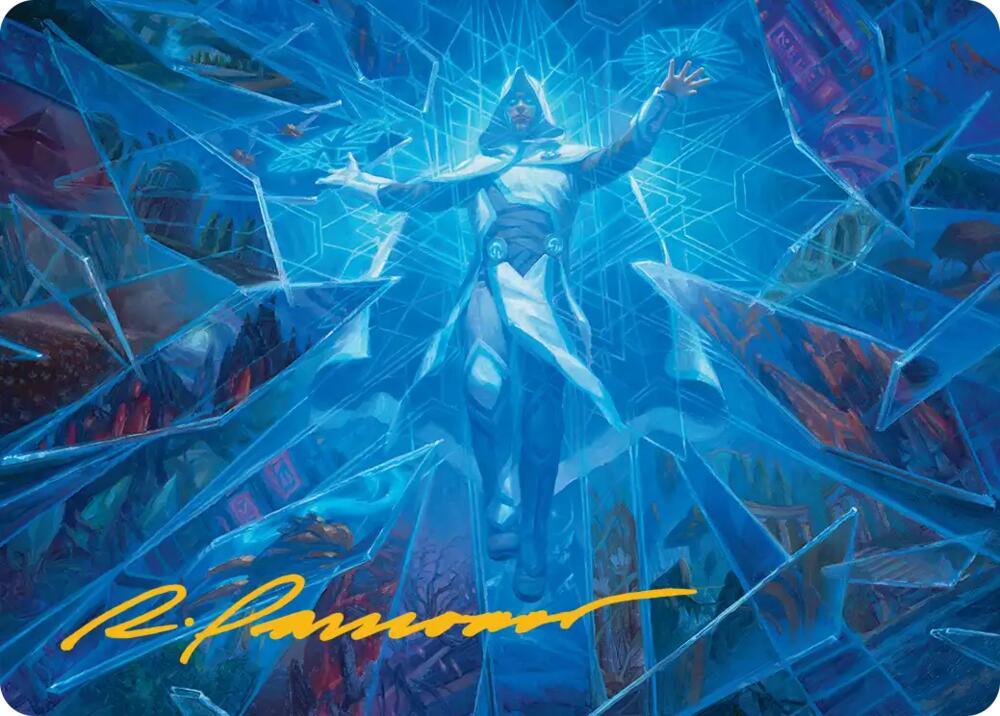 Overwrite the Multiverse Art Card (Gold-Stamped Signature) card image