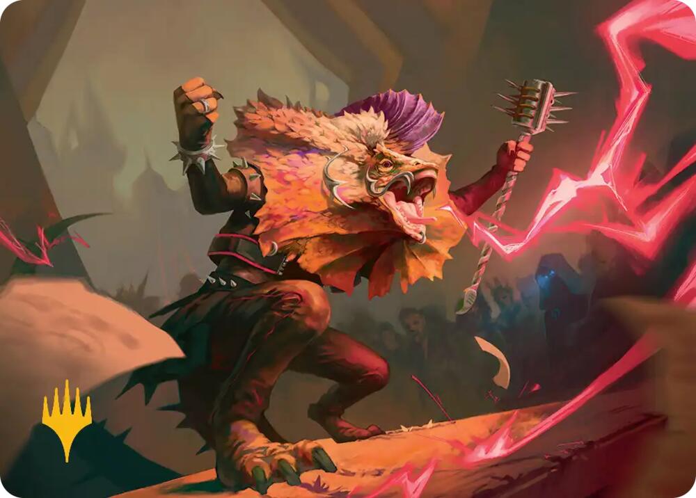 Master of Barbs Art Card (Gold-Stamped) card image