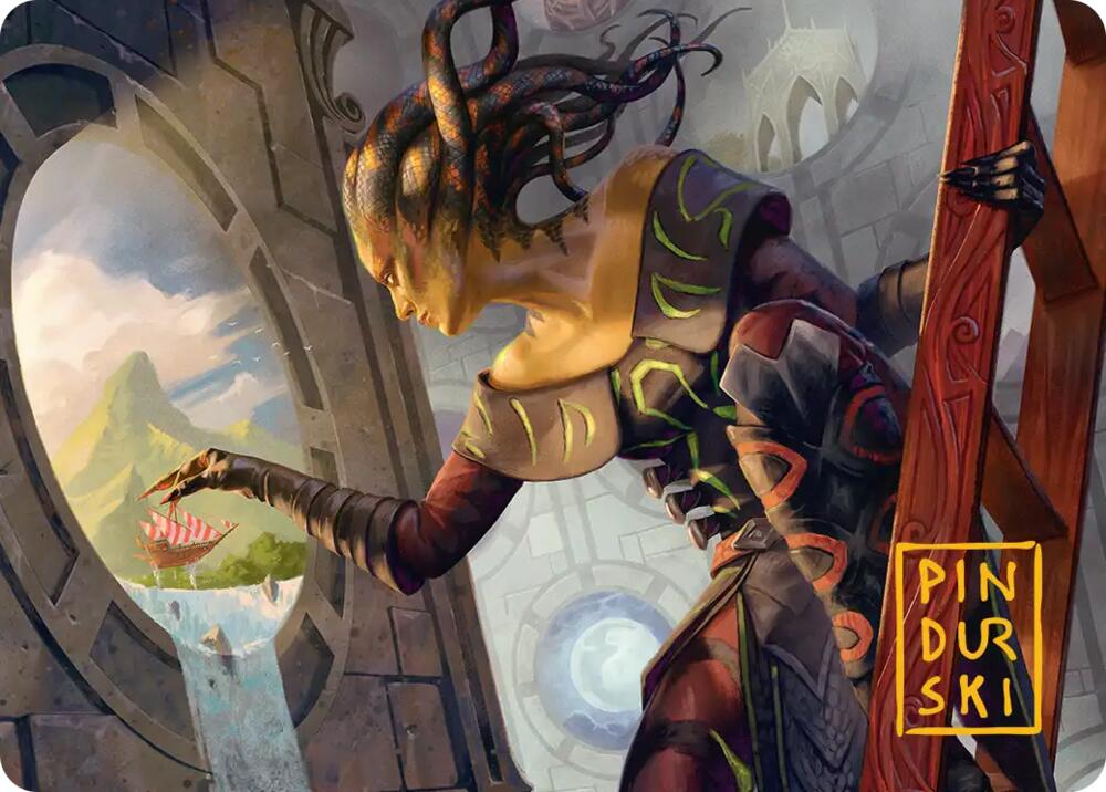 Something Worth Saving Art Card (Gold-Stamped Signature) card image