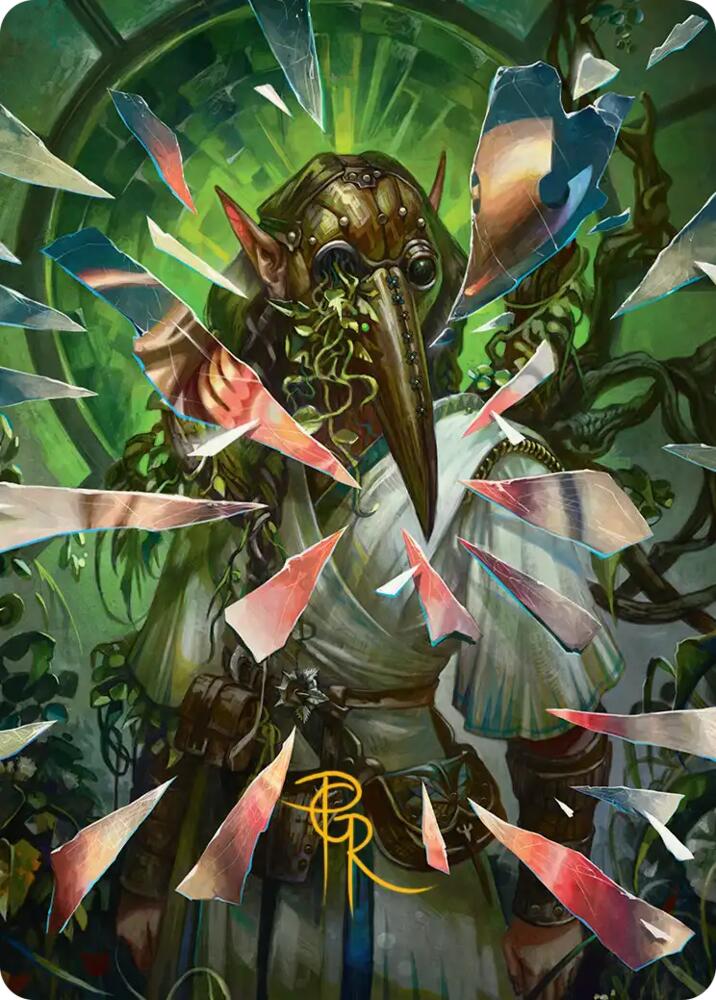 Simulacrum Shaper Art Card (Gold-Stamped Signature) card image