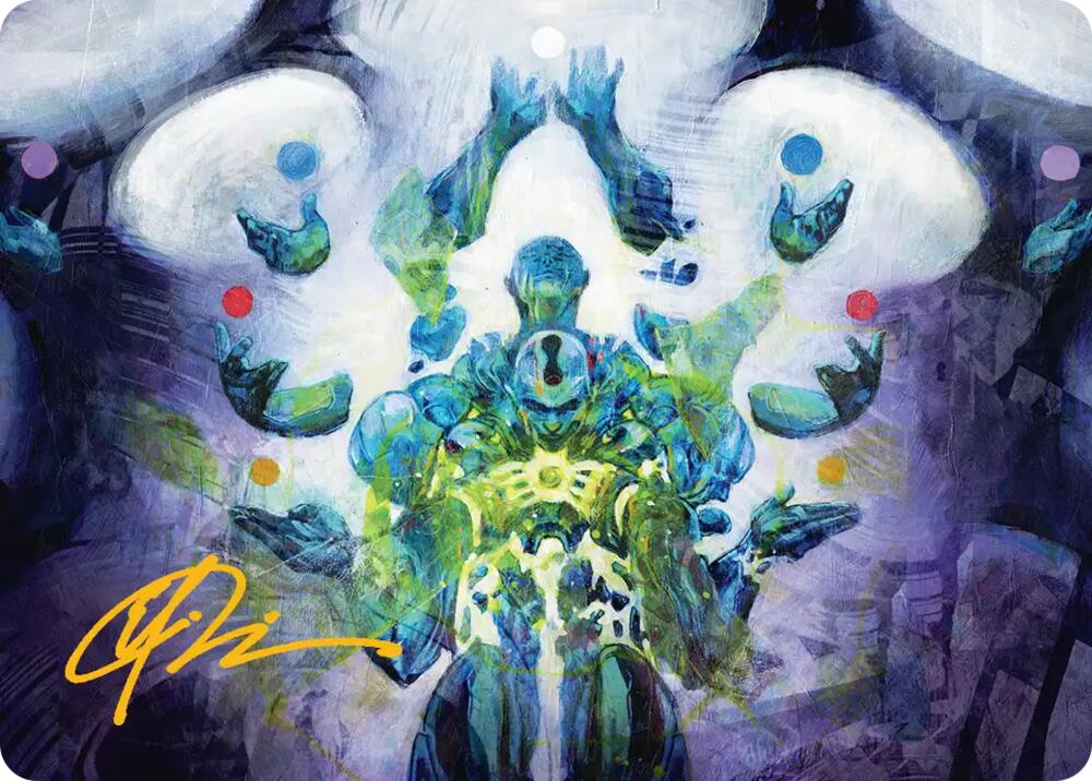 Avatar of Burgeoning Echoes Art Card (Gold-Stamped Signature) card image