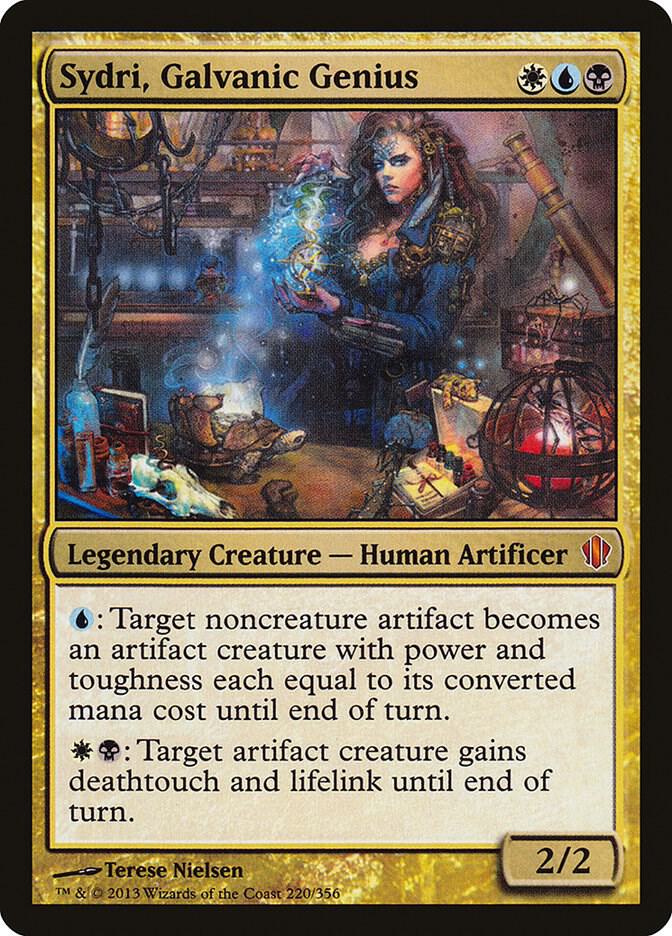 Sydri, Galvanic Genius card image