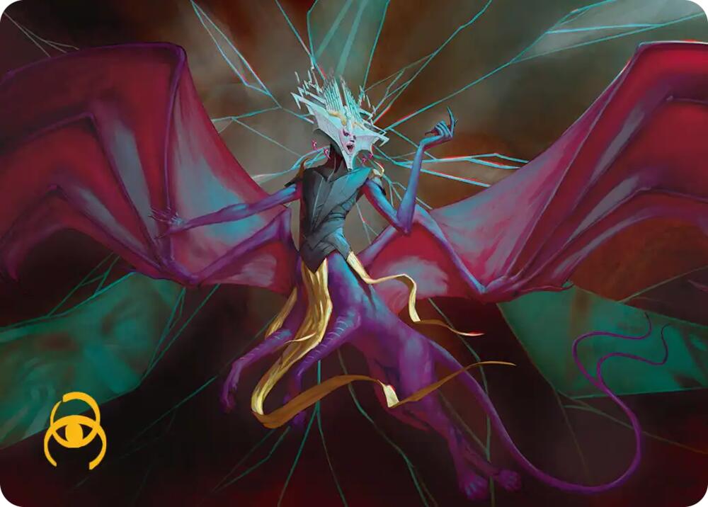 Ingris Stingerquill Art Card (Gold-Stamped Signature) card image