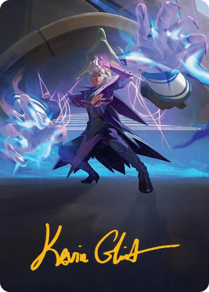 Null Summoner Art Card (Gold-Stamped Signature) card image