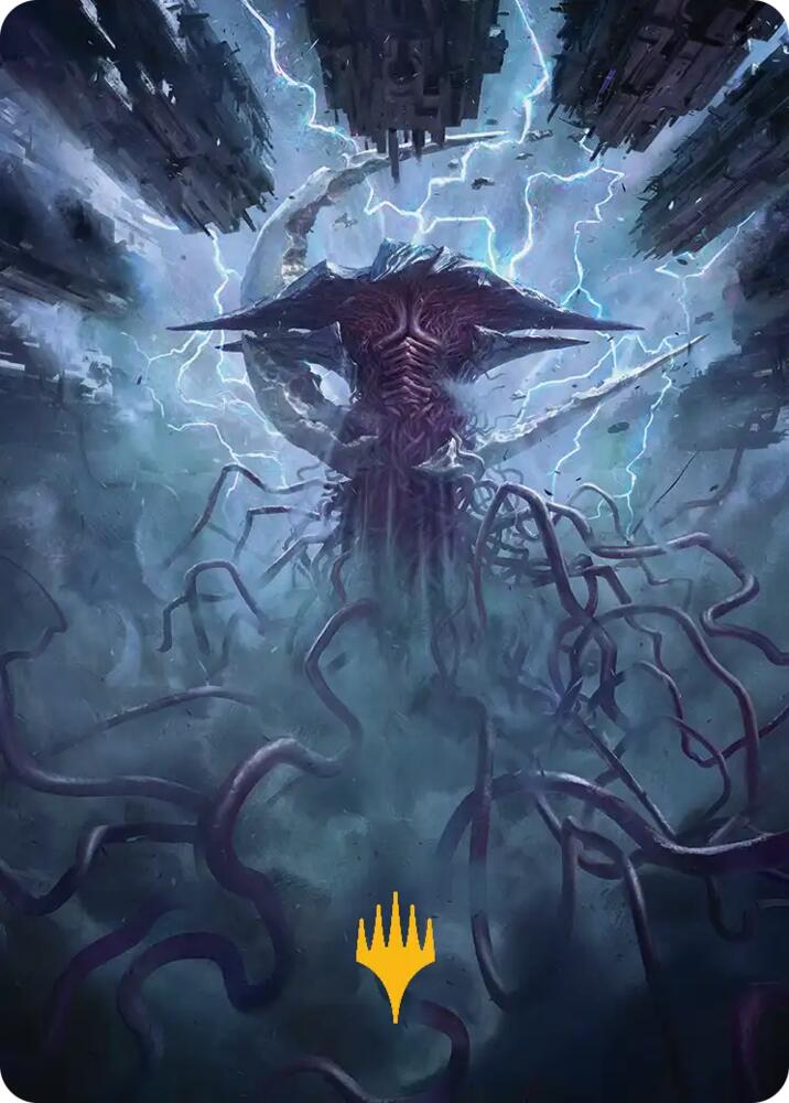 Emrakul, the Exigent Doom Art Card (Gold-Stamped) card image