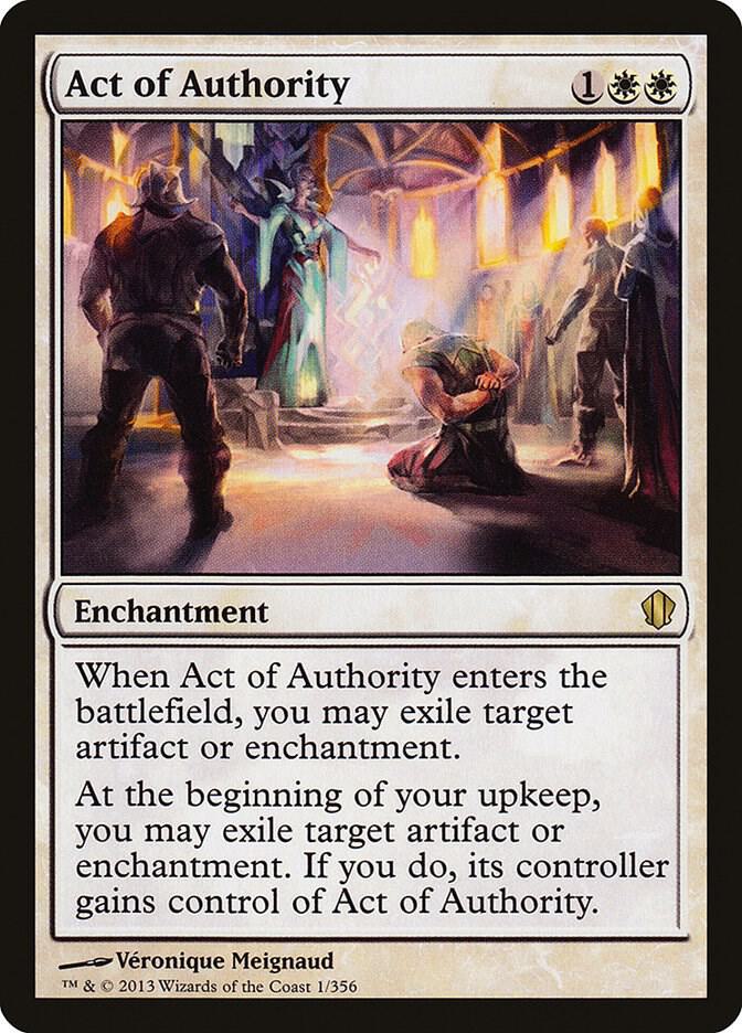 Act of Authority card image